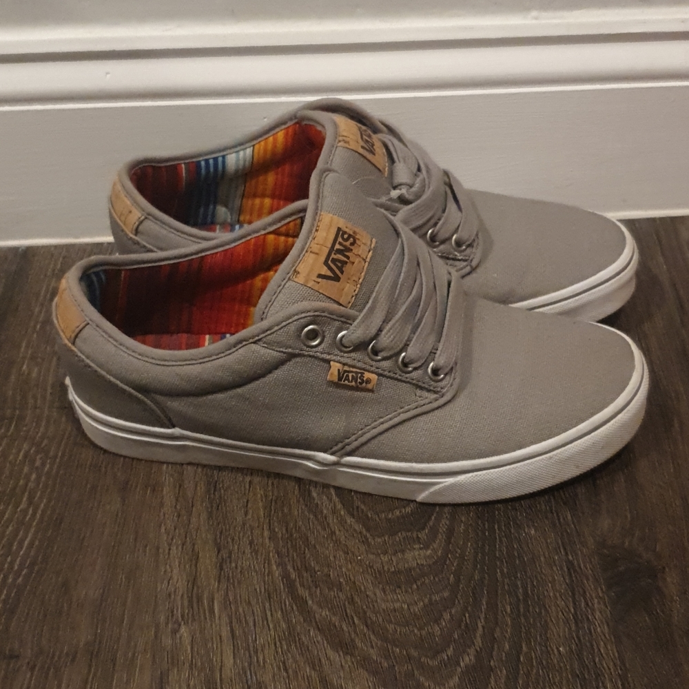 Vans sneakers size 8 in mens 10 in womans